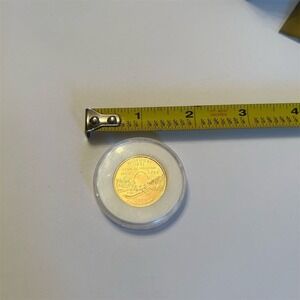 2003 Missouri State Quarter 24K Gold Plated Uncirculated Coin